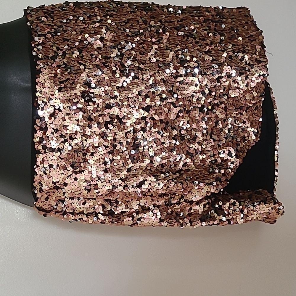 NWT Free People Sequin Mini Skirt - Picture 6 of 9